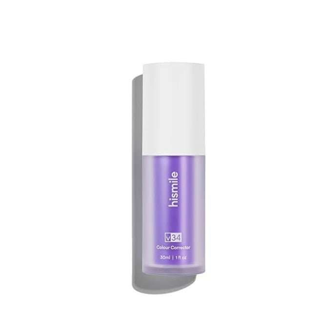Hismile V34 - Hismile V34 Colour Corrector - Instant Teeth Whitening for Yellow Stains - Teeth Whitening Paste